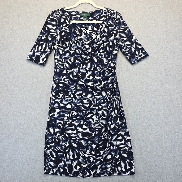 Ralph Lauren Dresses & Skirts - Ralph Lauren Navy and White Dress